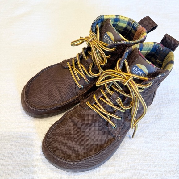 Lems Boulder Vegan Boot Men Women’s 9.5 Brown Outdoor Hiking Camping Gorpcore - Picture 4 of 10